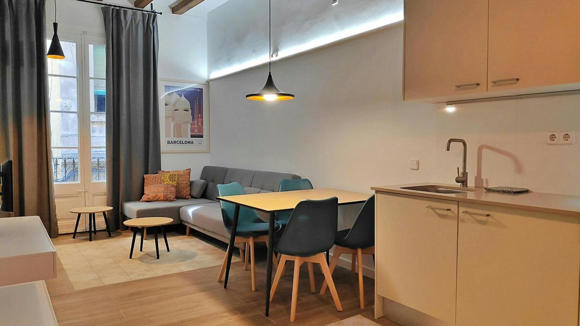 Sant Antoni 3 - Downtown Barcelona. Modern Apartman Kültér fotó