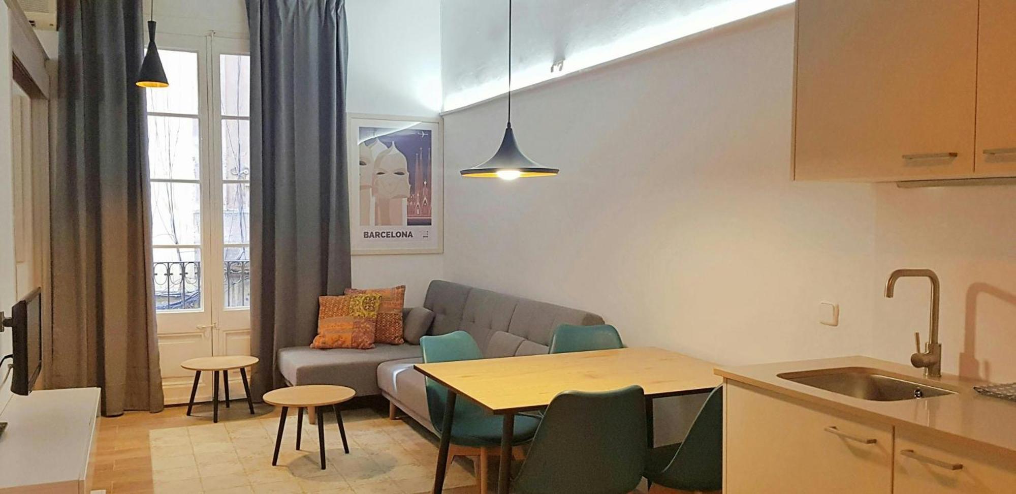 Sant Antoni 3 - Downtown Barcelona. Modern Apartman Kültér fotó